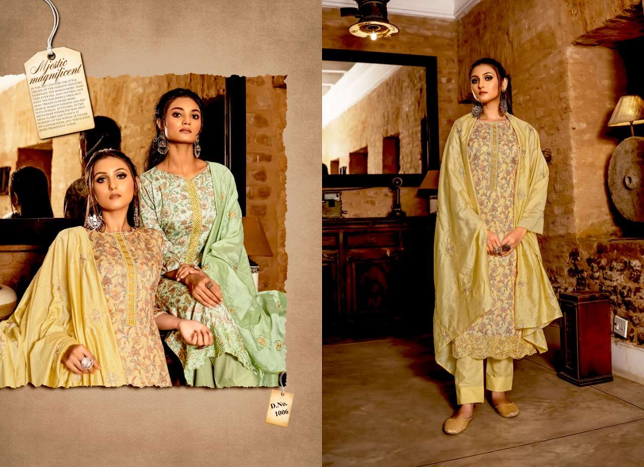 BEGAM SULTAN BY SELTOS 1001 TO 1006 SERIES BEAUTIFUL SUITS COLORFUL STYLISH FANCY CASUAL WEAR & ETHNIC WEAR PURE MUSLIN DIGITAL PRINT DRESSES AT WHOLESALE PRICE