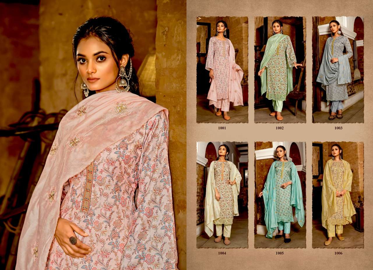 BEGAM SULTAN BY SELTOS 1001 TO 1006 SERIES BEAUTIFUL SUITS COLORFUL STYLISH FANCY CASUAL WEAR & ETHNIC WEAR PURE MUSLIN DIGITAL PRINT DRESSES AT WHOLESALE PRICE