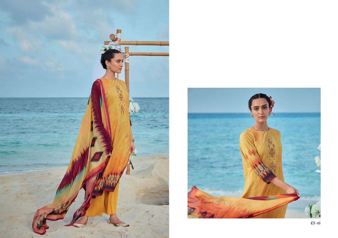 ESHREEN BY EHRUM 11 TO 16 SERIES BEAUTIFUL SUITS COLORFUL STYLISH FANCY CASUAL WEAR & ETHNIC WEAR COTTON SATIN PRINT DRESSES AT WHOLESALE PRICE