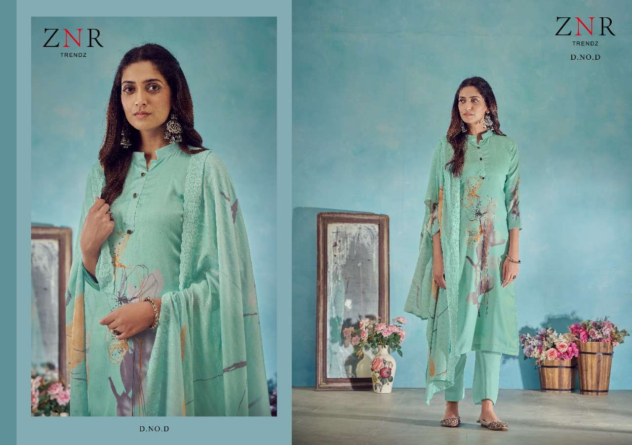 ADITI BY ZNR TRENDZ A TO D SERIES BEAUTIFUL SUITS COLORFUL STYLISH FANCY CASUAL WEAR & ETHNIC WEAR PURE JAM COTTON DIGITAL PRINT DRESSES AT WHOLESALE PRICE