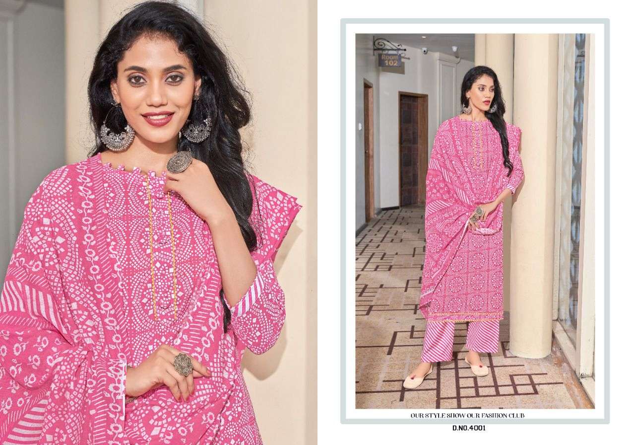 RUMY VOL-4 BY RADHA FAB 4001 TO 4010 SERIES BEAUTIFUL STYLISH SUITS FANCY COLORFUL CASUAL WEAR & ETHNIC WEAR & READY TO WEAR HEAVY COTTON PRINTED DRESSES AT WHOLESALE PRICE