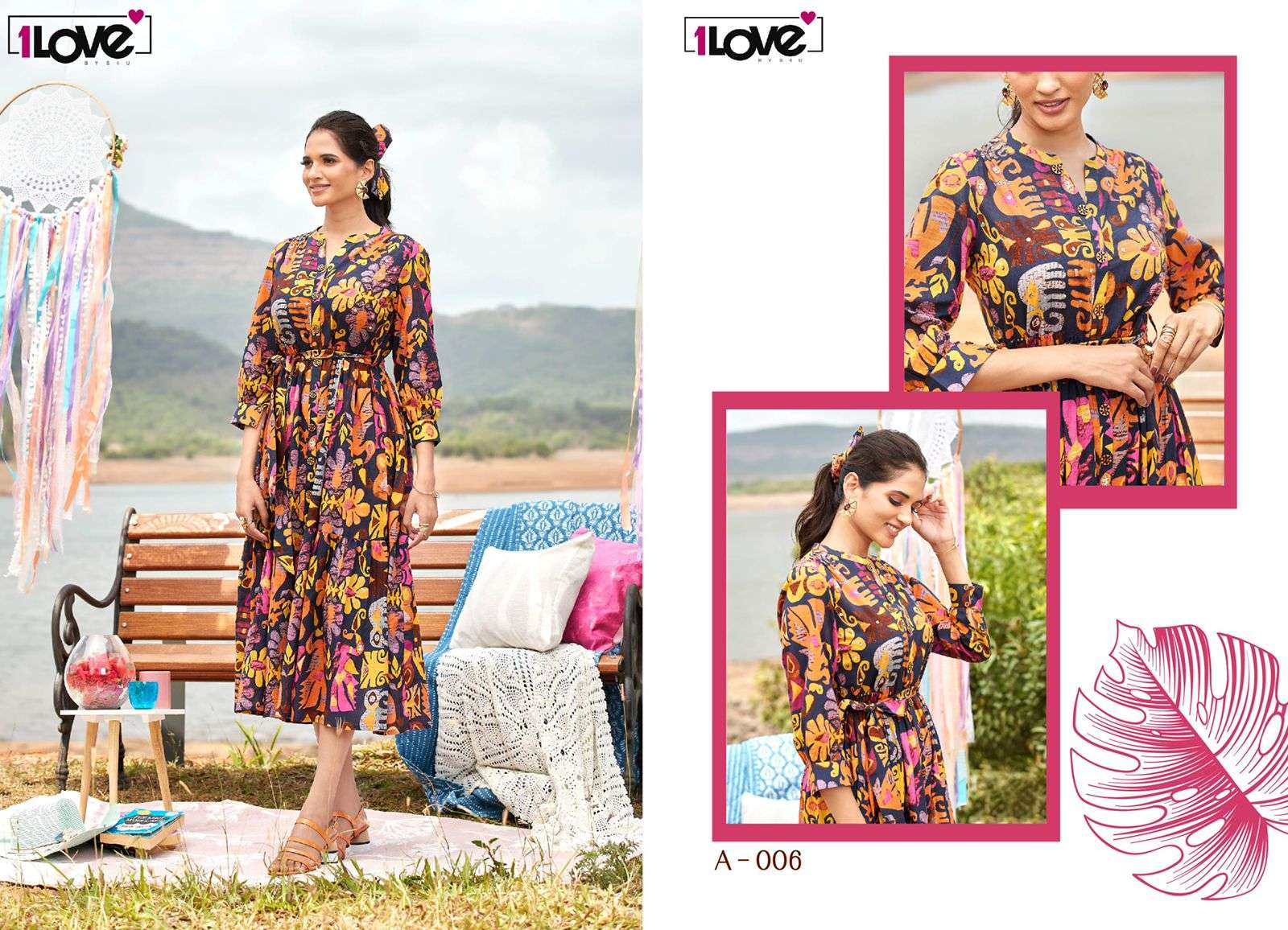 ANOKHI VOL-4 BY 1 LOVE 001 TO 007 SERIES DESIGNER STYLISH FANCY COLORFUL BEAUTIFUL PARTY WEAR & ETHNIC WEAR COLLECTION COTTON /RAYON KURTIS AT WHOLESALE PRICE