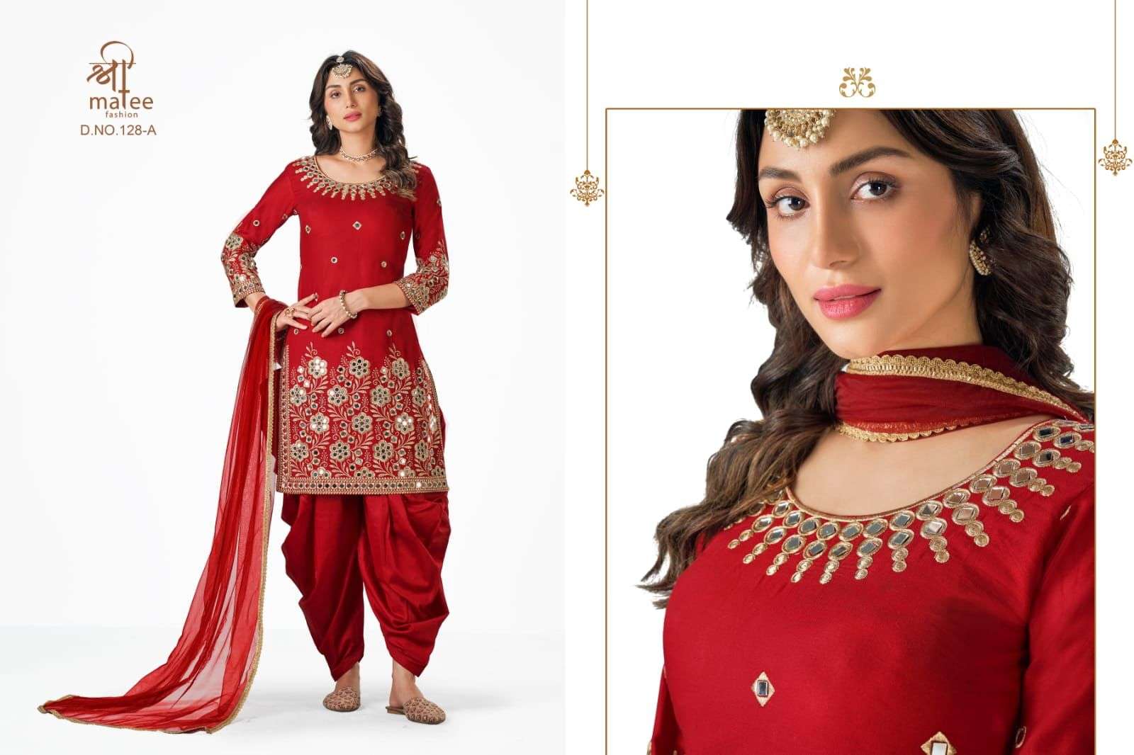 Bebo Vol-11 By Shree Matee Fashion 128-A To 128-D Series Designer Festive Suits Collection Beautiful Stylish Fancy Colorful Party Wear & Occasional Wear Soft Silk Embroidered Dresses At Wholesale Price