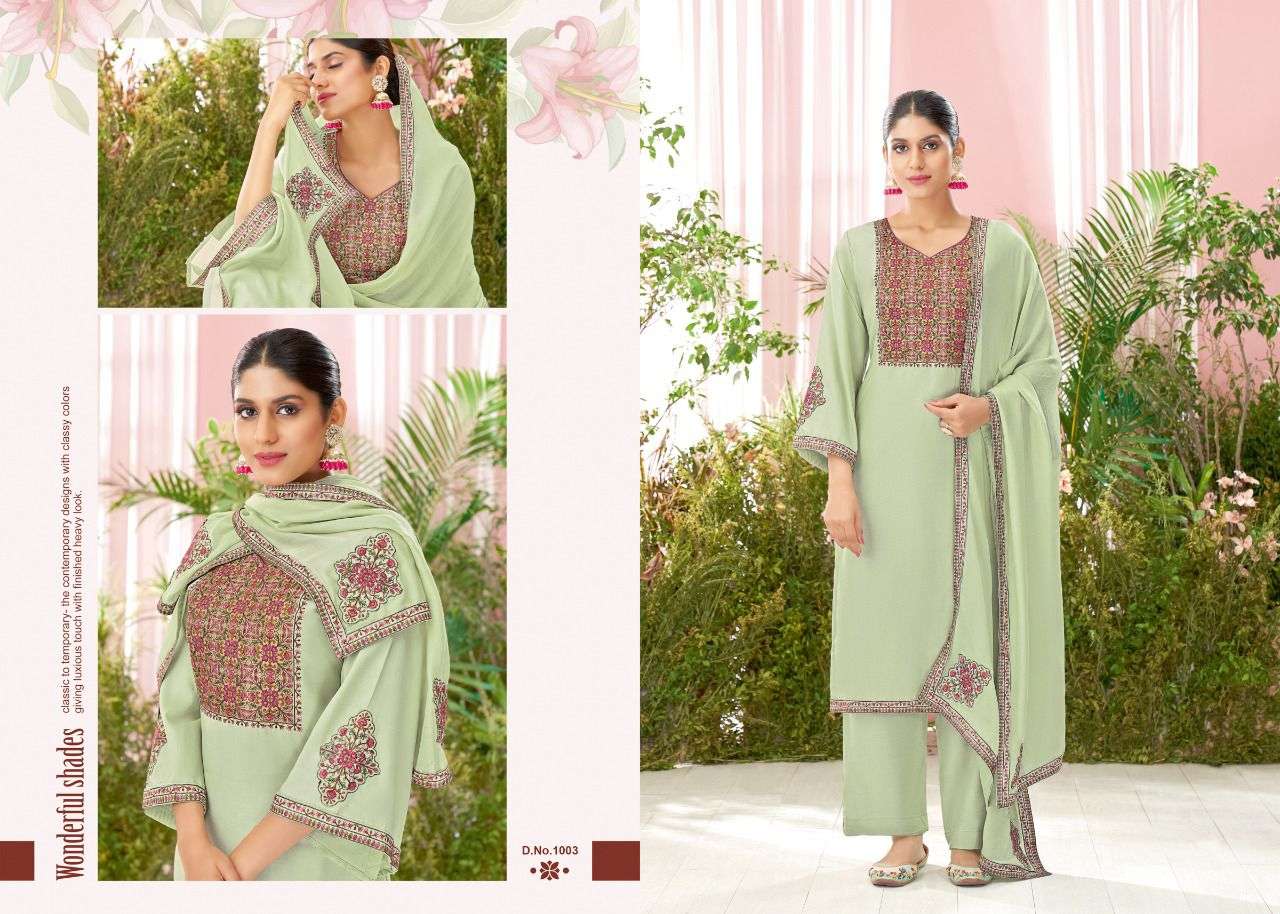 SUROOR BY ZSM 1001 TO 1006 SERIES BEAUTIFUL SUITS COLORFUL STYLISH FANCY CASUAL WEAR & ETHNIC WEAR COTTON SILK DRESSES AT WHOLESALE PRICE