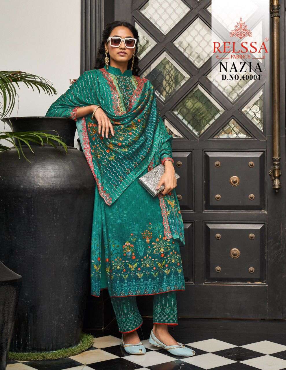 NAZIA BY RELSAA FABRICS 40001 TO 40006 SERIES BEAUTIFUL SUITS COLORFUL STYLISH FANCY CASUAL WEAR & ETHNIC WEAR PURE MODAL DIGITAL PRINT DRESSES AT WHOLESALE PRICE