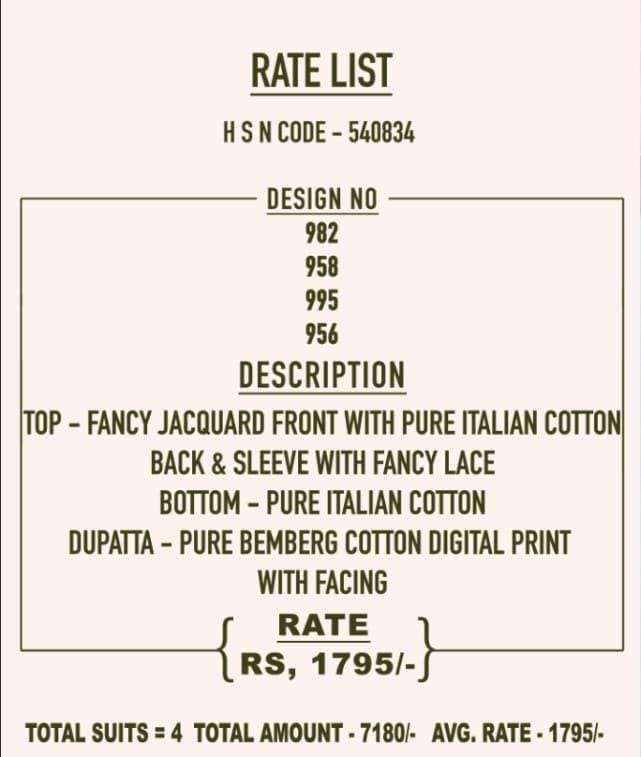 BLOOMING DAYS BY SARG BEAUTIFUL SUITS COLORFUL STYLISH FANCY CASUAL WEAR & ETHNIC WEAR JACQUARD DRESSES AT WHOLESALE PRICE