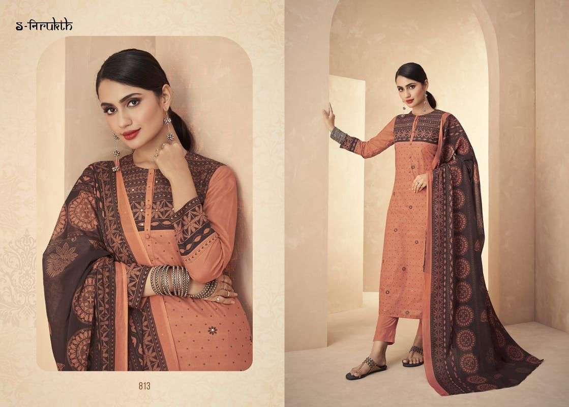 ARZOO BY S-NIRUKTH BEAUTIFUL SUITS COLORFUL STYLISH FANCY CASUAL WEAR & ETHNIC WEAR COTTON PRINT DRESSES AT WHOLESALE PRICE