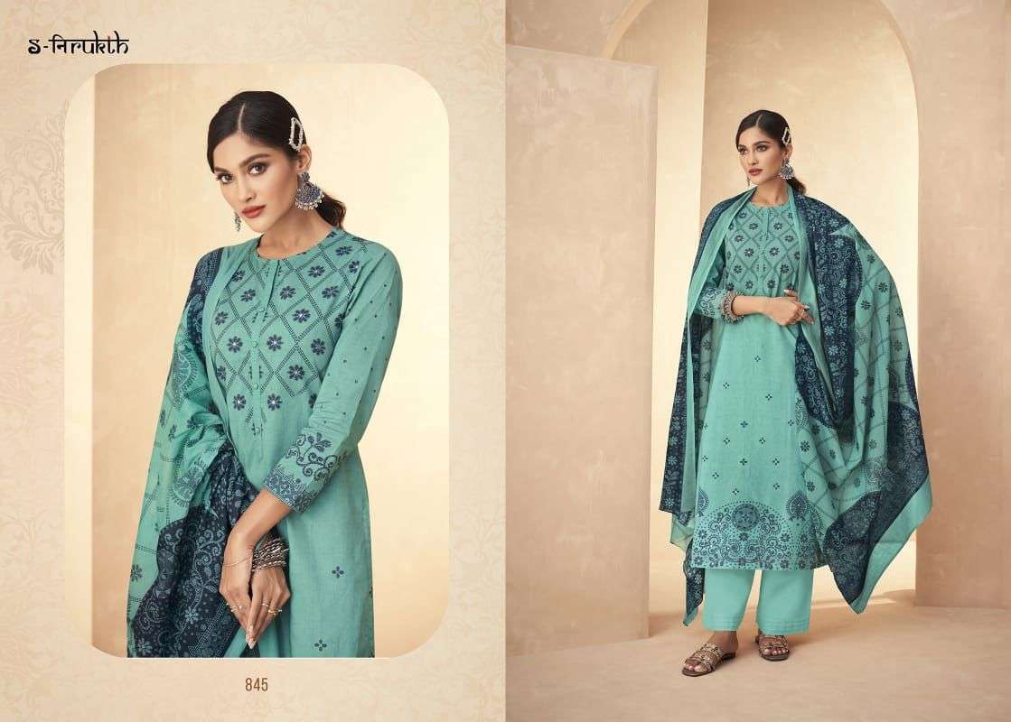 ARZOO BY S-NIRUKTH BEAUTIFUL SUITS COLORFUL STYLISH FANCY CASUAL WEAR & ETHNIC WEAR COTTON PRINT DRESSES AT WHOLESALE PRICE