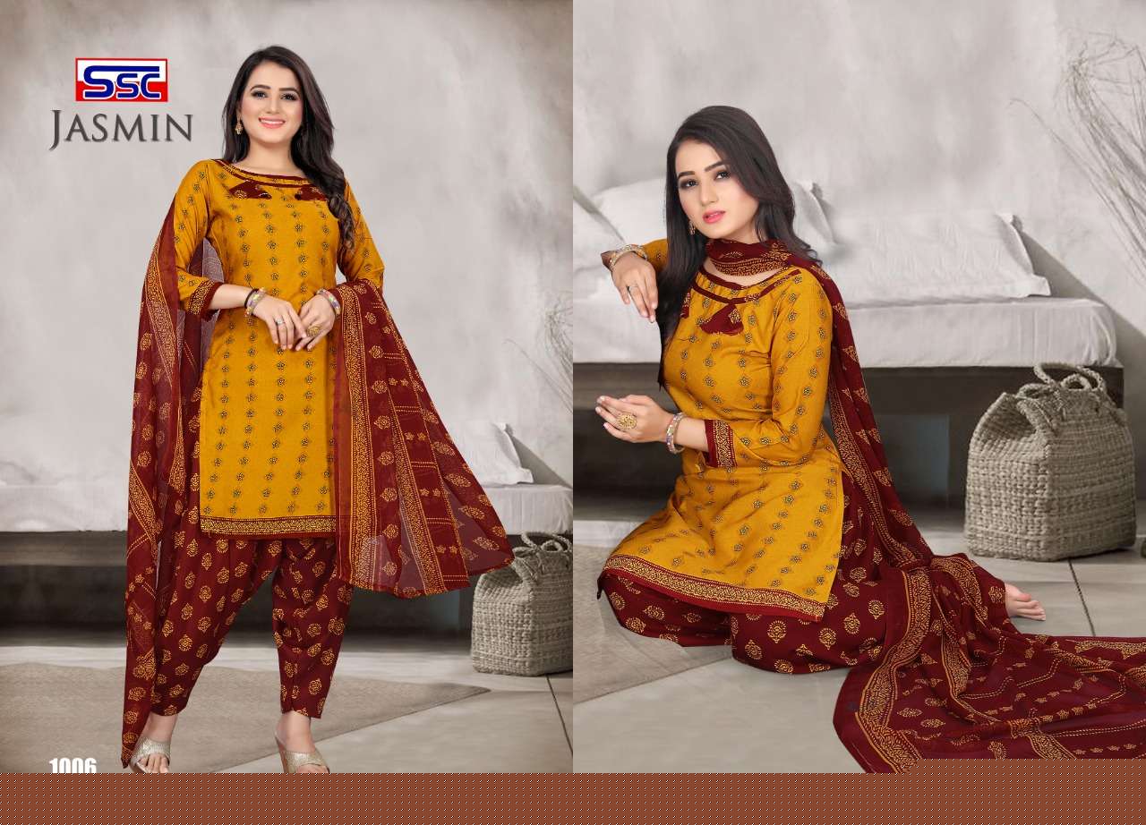 JASMIN VOL-24 BY SHREE SHANTI CREATION 1001 TO 1012 SERIES BEAUTIFUL SUITS STYLISH FANCY COLORFUL PARTY WEAR & OCCASIONAL WEAR HEAVY MICRO PRINT DRESSES AT WHOLESALE PRICE