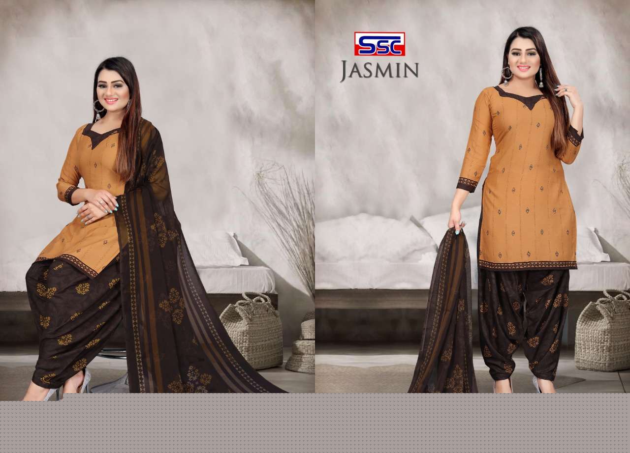 JASMIN VOL-24 BY SHREE SHANTI CREATION 1001 TO 1012 SERIES BEAUTIFUL SUITS STYLISH FANCY COLORFUL PARTY WEAR & OCCASIONAL WEAR HEAVY MICRO PRINT DRESSES AT WHOLESALE PRICE