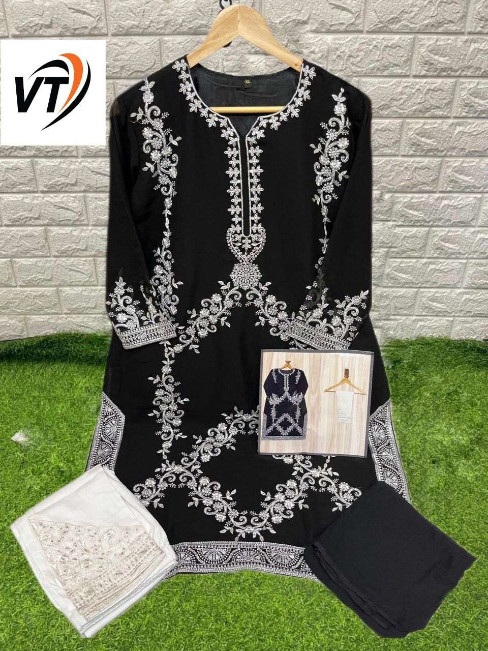 VT-1051 BY VIRATRA TEX 1051-A TO 1051-G SERIES BEAUTIFUL PAKISTANI SUITS STYLISH COLORFUL FANCY CASUAL WEAR & ETHNIC WEAR FAUX GEORGETTE DRESSES AT WHOLESALE PRICE