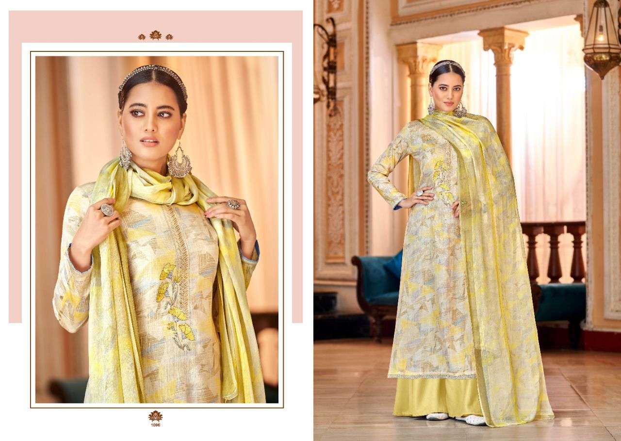 SUKOON BY SALVI FASHION 1001 TO 1008 SERIES BEAUTIFUL SUITS COLORFUL STYLISH FANCY CASUAL WEAR & ETHNIC WEAR JAM SILK PRINT DRESSES AT WHOLESALE PRICE