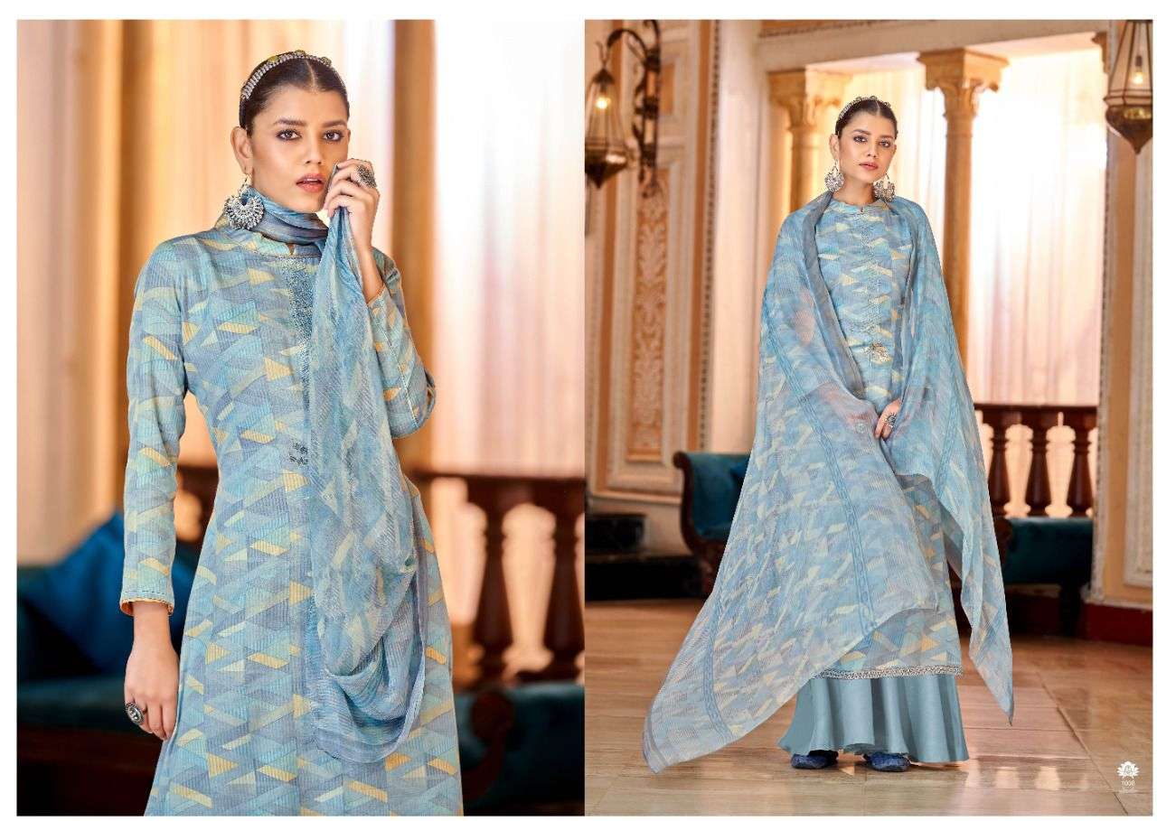 SUKOON BY SALVI FASHION 1001 TO 1008 SERIES BEAUTIFUL SUITS COLORFUL STYLISH FANCY CASUAL WEAR & ETHNIC WEAR JAM SILK PRINT DRESSES AT WHOLESALE PRICE