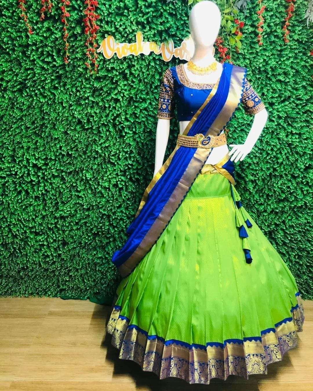 PVR-PANIHARI BY FASHID WHOLESALE DESIGNER BEAUTIFUL NAVRATRI COLLECTION OCCASIONAL WEAR & PARTY WEAR KANJIVARAM SILK LEHENGAS AT WHOLESALE PRICE