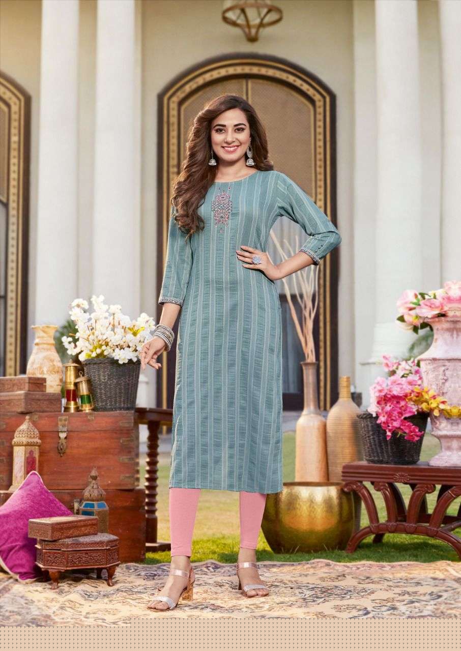 ROSIE VOL-1 BY KEELO 1001 TO 1006 SERIES DESIGNER STYLISH FANCY COLORFUL BEAUTIFUL PARTY WEAR & ETHNIC WEAR COLLECTION VISCOSE KURTIS AT WHOLESALE PRICE