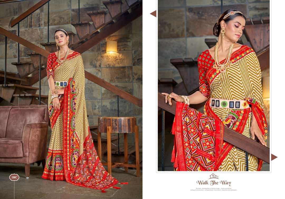 SAWAN BY SHUBH SHREE 1001 TO 1010 SERIES INDIAN TRADITIONAL WEAR COLLECTION BEAUTIFUL STYLISH FANCY COLORFUL PARTY WEAR & OCCASIONAL WEAR TUSSAR SILK SAREES AT WHOLESALE PRICE
