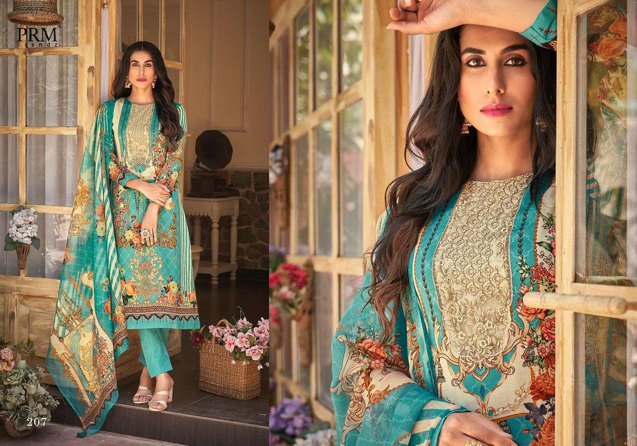COCO BY PRM TRENDZ 201 TO 208 SERIES BEAUTIFUL SUITS COLORFUL STYLISH FANCY CASUAL WEAR & ETHNIC WEAR PURE JAM SILK PRINT DRESSES AT WHOLESALE PRICE