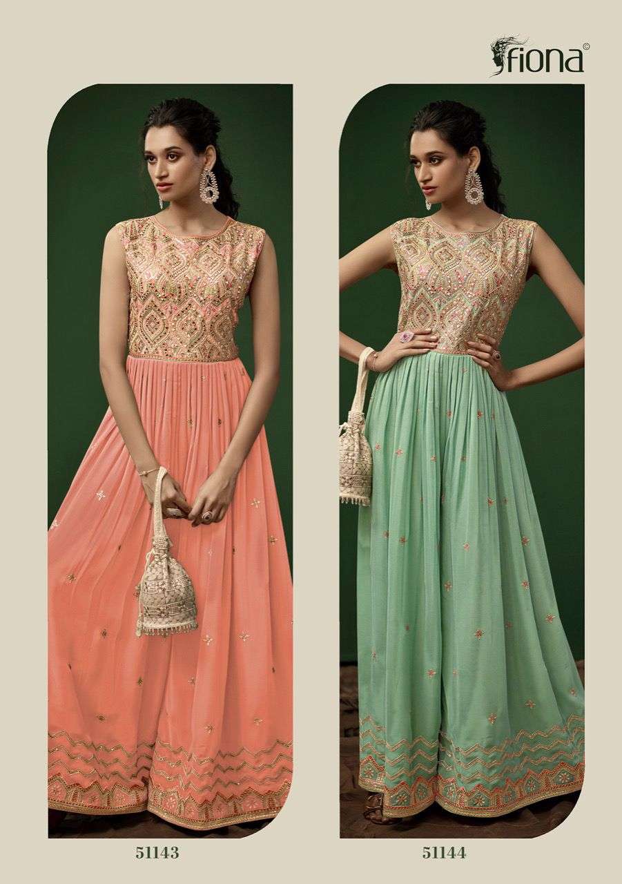 JUMP SUIT BY FIONA 51141 TO 51144 SERIES DESIGNER STYLISH FANCY COLORFUL BEAUTIFUL PARTY WEAR & ETHNIC WEAR COLLECTION GEORGETTE JUMPSUIT AT WHOLESALE PRICE