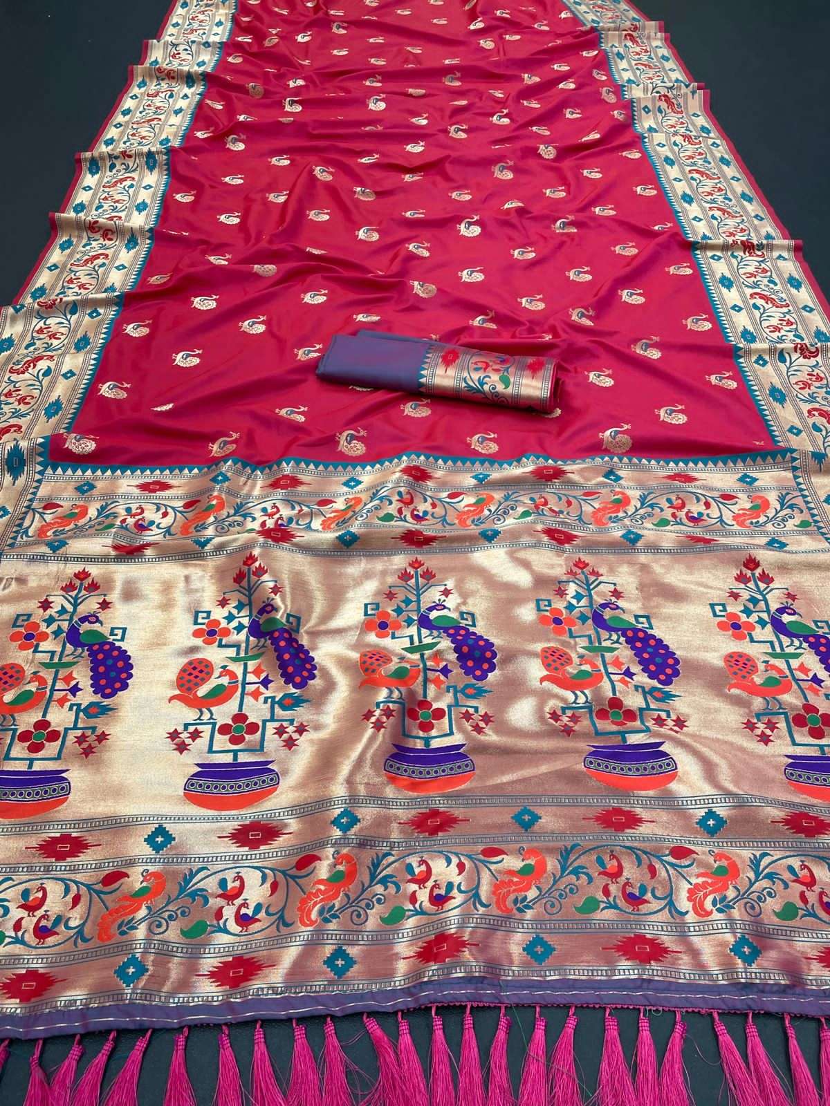 NAGMANI BY FASHID WHOLESALE 01 TO 06 SERIES INDIAN TRADITIONAL WEAR COLLECTION BEAUTIFUL STYLISH FANCY COLORFUL PARTY WEAR & OCCASIONAL WEAR PURE SILK SAREES AT WHOLESALE PRICE