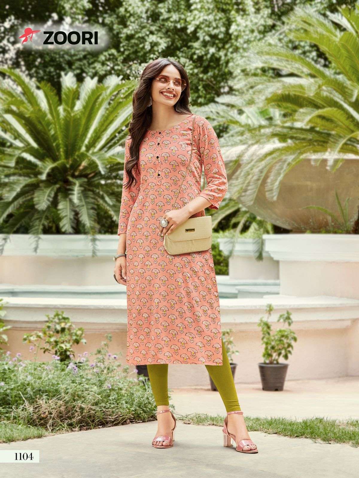 AKSHARA VOL-17 BY ZOORI 1099 TO 1104 SERIES DESIGNER STYLISH FANCY COLORFUL BEAUTIFUL PARTY WEAR & ETHNIC WEAR COLLECTION RAYON PRINT KURTIS AT WHOLESALE PRICE