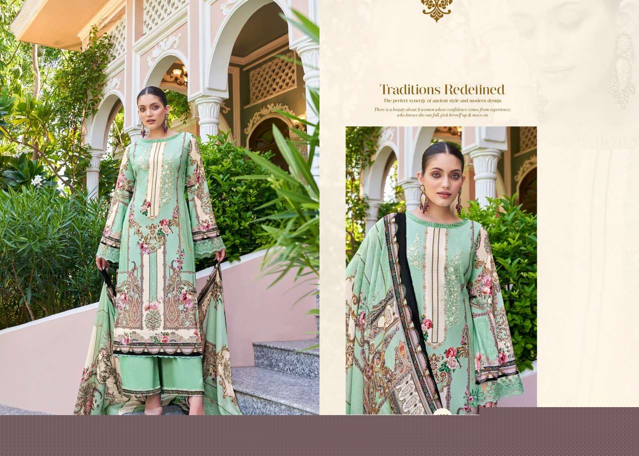 BAGH-E-GULSHAN BY NOORIE ARTS 1001 TO 1007 SERIES BEAUTIFUL STYLISH SUITS FANCY COLORFUL CASUAL WEAR & ETHNIC WEAR & READY TO WEAR PURE COTTON PRINTED DRESSES AT WHOLESALE PRICE