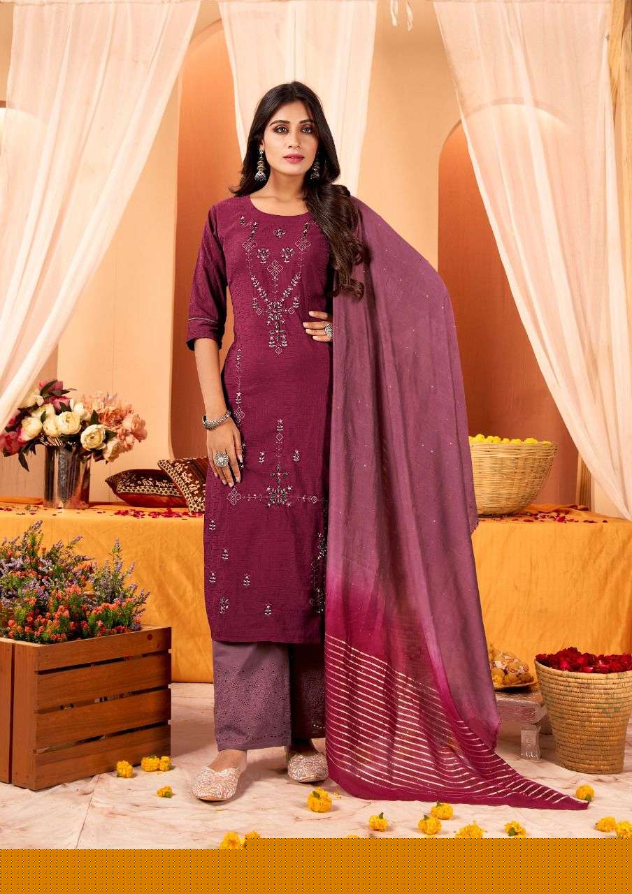 RUHAANI BY ANIEYA 1001 TO 1005 SERIES BEAUTIFUL SUITS COLORFUL STYLISH FANCY CASUAL WEAR & ETHNIC WEAR SILK EMBROIDERED DRESSES AT WHOLESALE PRICE