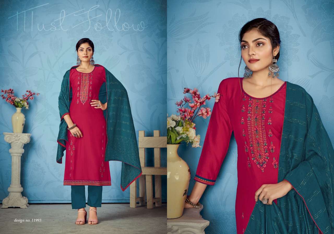 ANOKHI BY PANCH RATNA 11991 TO 11995 SERIES BEAUTIFUL SUITS COLORFUL STYLISH FANCY CASUAL WEAR & ETHNIC WEAR PARAMPARA DRESSES AT WHOLESALE PRICE