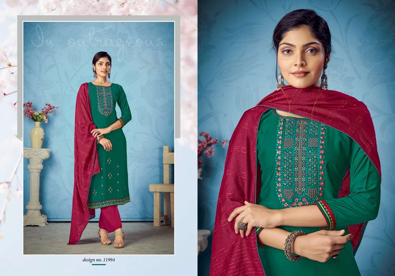 ANOKHI BY PANCH RATNA 11991 TO 11995 SERIES BEAUTIFUL SUITS COLORFUL STYLISH FANCY CASUAL WEAR & ETHNIC WEAR PARAMPARA DRESSES AT WHOLESALE PRICE