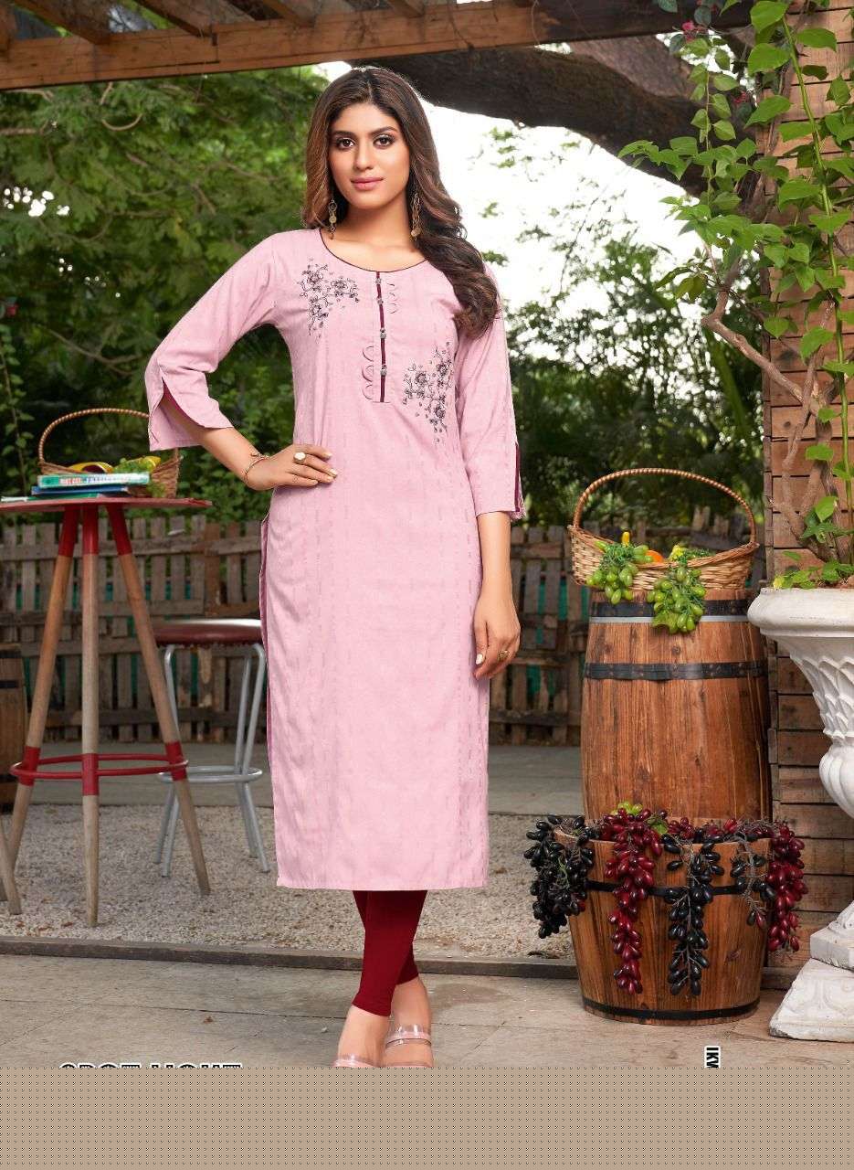 SPOT LIGHT VOL-3 BY IKW 1001 TO 1008 SERIES DESIGNER STYLISH FANCY COLORFUL BEAUTIFUL PARTY WEAR & ETHNIC WEAR COLLECTION VISCOSE RAYON KURTIS AT WHOLESALE PRICE
