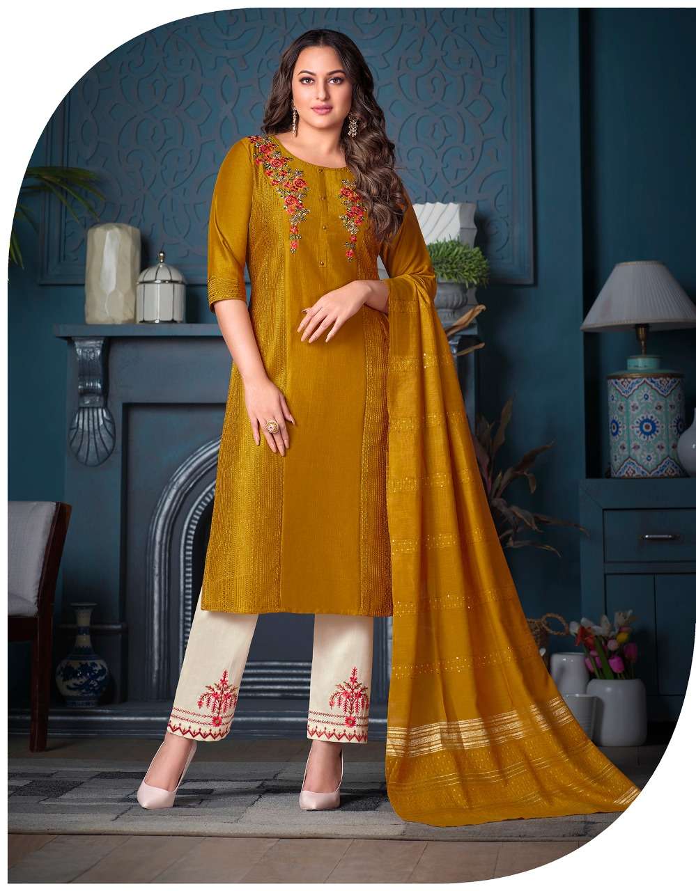 FAIRY-TALE BY LILY AND LALI 10041 TO 10048 SERIES BEAUTIFUL SUITS COLORFUL STYLISH FANCY CASUAL WEAR & ETHNIC WEAR BEMBERG SILK DRESSES AT WHOLESALE PRICE
