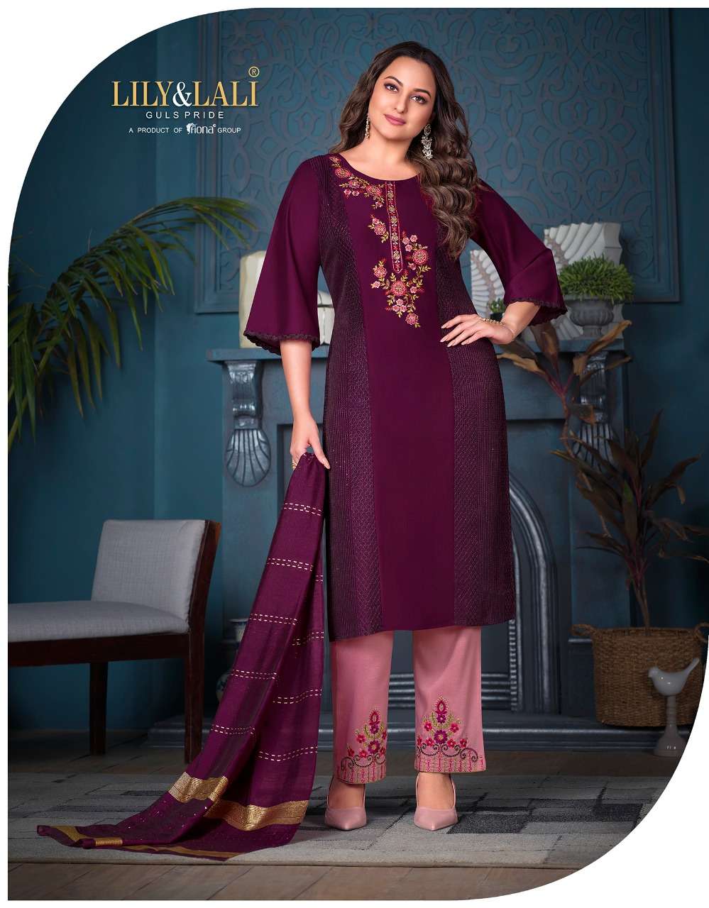 FAIRY-TALE BY LILY AND LALI 10041 TO 10048 SERIES BEAUTIFUL SUITS COLORFUL STYLISH FANCY CASUAL WEAR & ETHNIC WEAR BEMBERG SILK DRESSES AT WHOLESALE PRICE