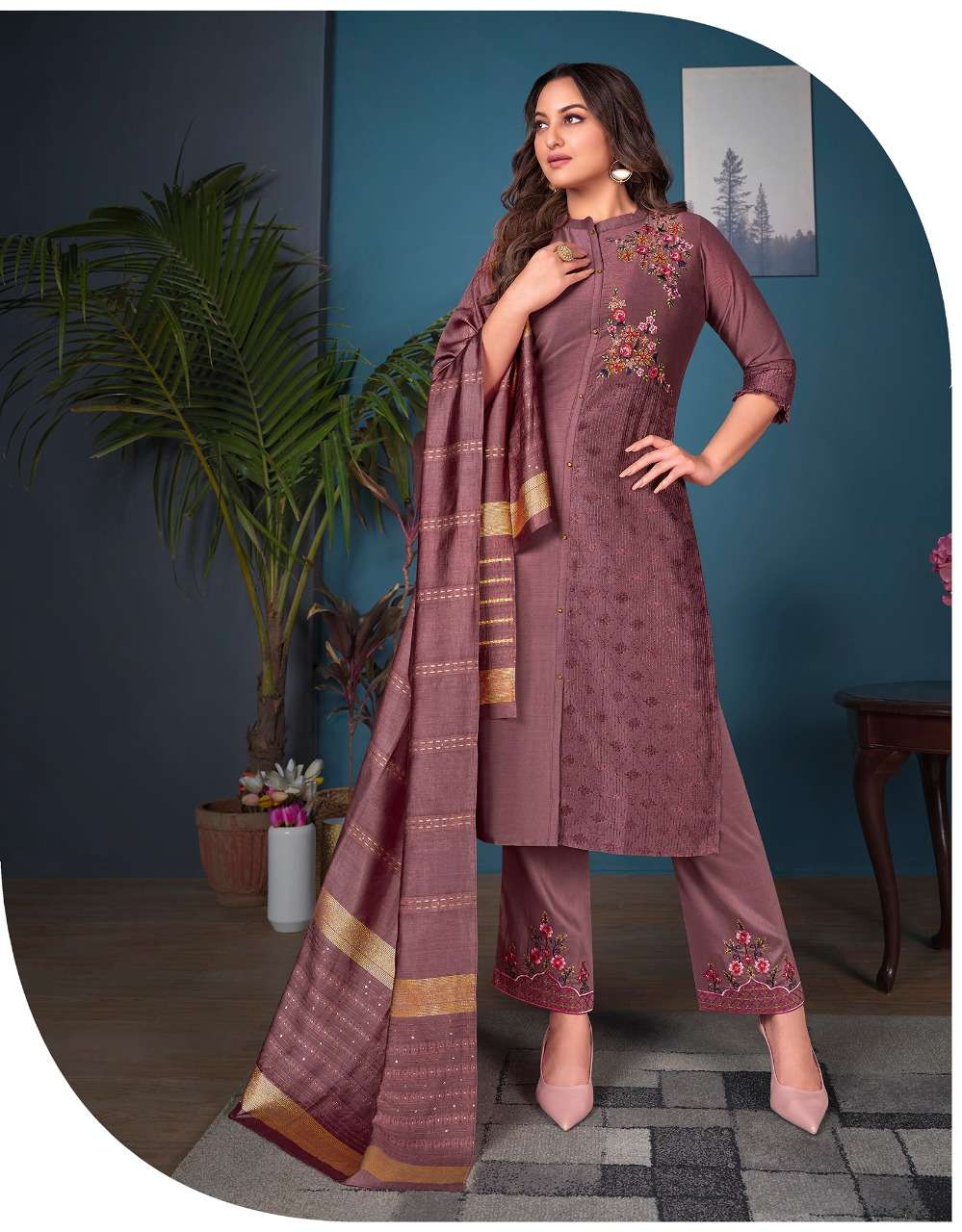 FAIRY-TALE BY LILY AND LALI 10041 TO 10048 SERIES BEAUTIFUL SUITS COLORFUL STYLISH FANCY CASUAL WEAR & ETHNIC WEAR BEMBERG SILK DRESSES AT WHOLESALE PRICE