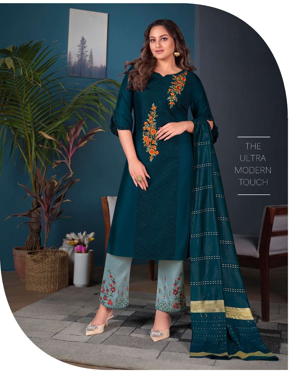 FAIRY-TALE BY LILY AND LALI 10041 TO 10048 SERIES BEAUTIFUL SUITS COLORFUL STYLISH FANCY CASUAL WEAR & ETHNIC WEAR BEMBERG SILK DRESSES AT WHOLESALE PRICE
