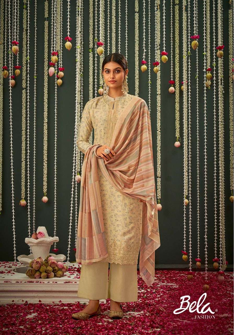 EHTIRAAM BY BELA FASHION 3717 TO 3722 SERIES BEAUTIFUL SUITS COLORFUL STYLISH FANCY CASUAL WEAR & ETHNIC WEAR COTTON SILK PRINT DRESSES AT WHOLESALE PRICE