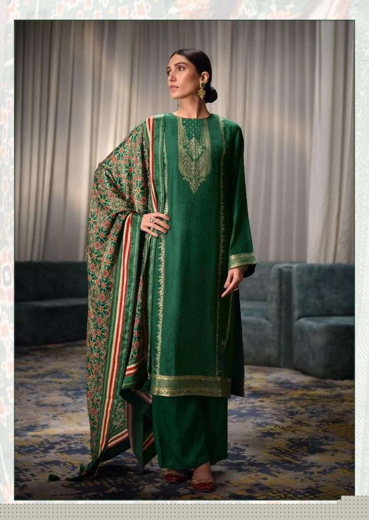 ESHIKA BY VARSHA FASHION 01 TO 05 SERIES BEAUTIFUL SUITS COLORFUL STYLISH FANCY CASUAL WEAR & ETHNIC WEAR VISCOSE SATIN DRESSES AT WHOLESALE PRICE