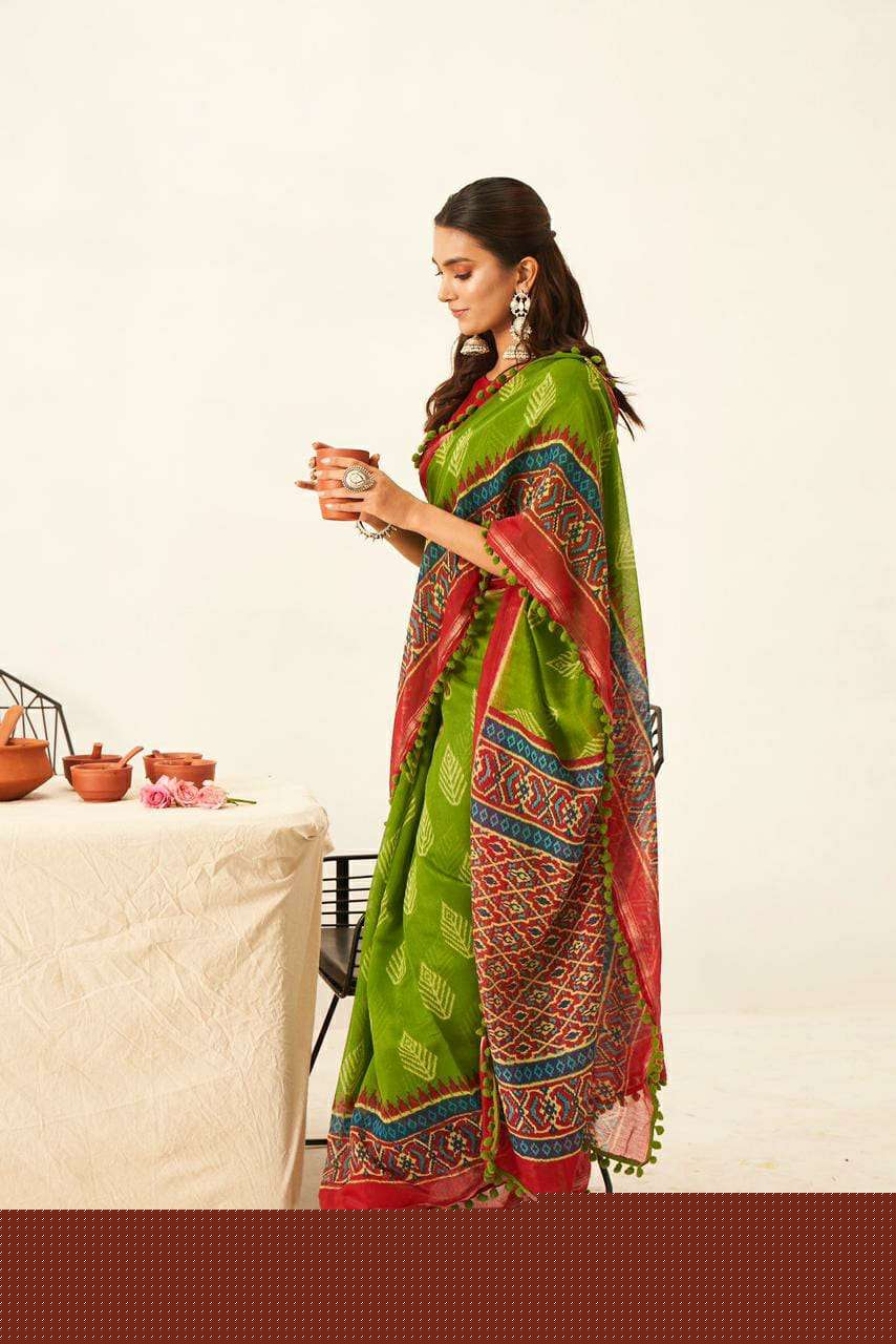PUMPUM BY SR A TO J SERIES INDIAN TRADITIONAL WEAR COLLECTION BEAUTIFUL STYLISH FANCY COLORFUL PARTY WEAR & OCCASIONAL WEAR SOFT COTTON SAREES AT WHOLESALE PRICE