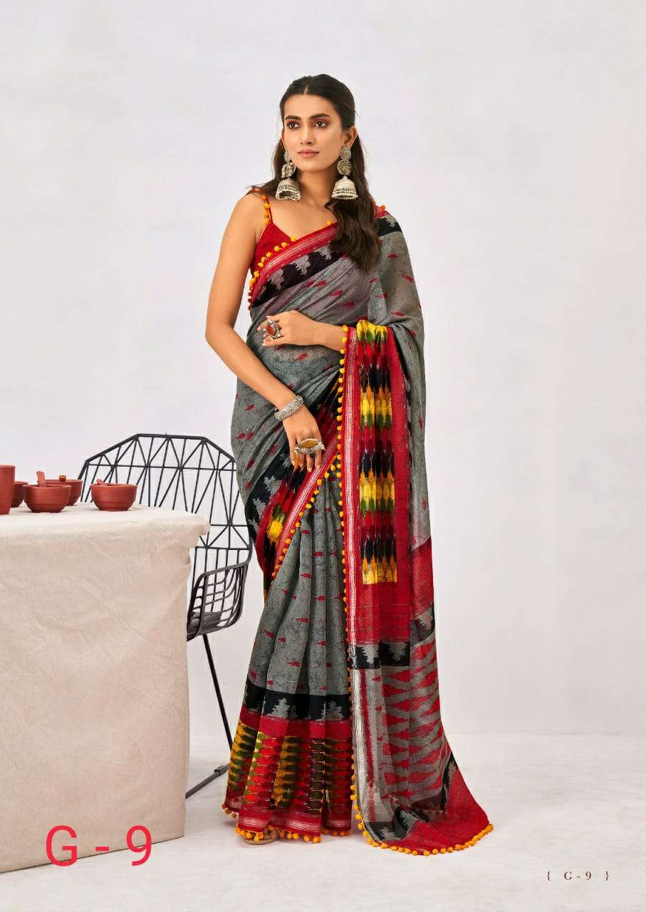 PUMPUM BY SR A TO J SERIES INDIAN TRADITIONAL WEAR COLLECTION BEAUTIFUL STYLISH FANCY COLORFUL PARTY WEAR & OCCASIONAL WEAR SOFT COTTON SAREES AT WHOLESALE PRICE