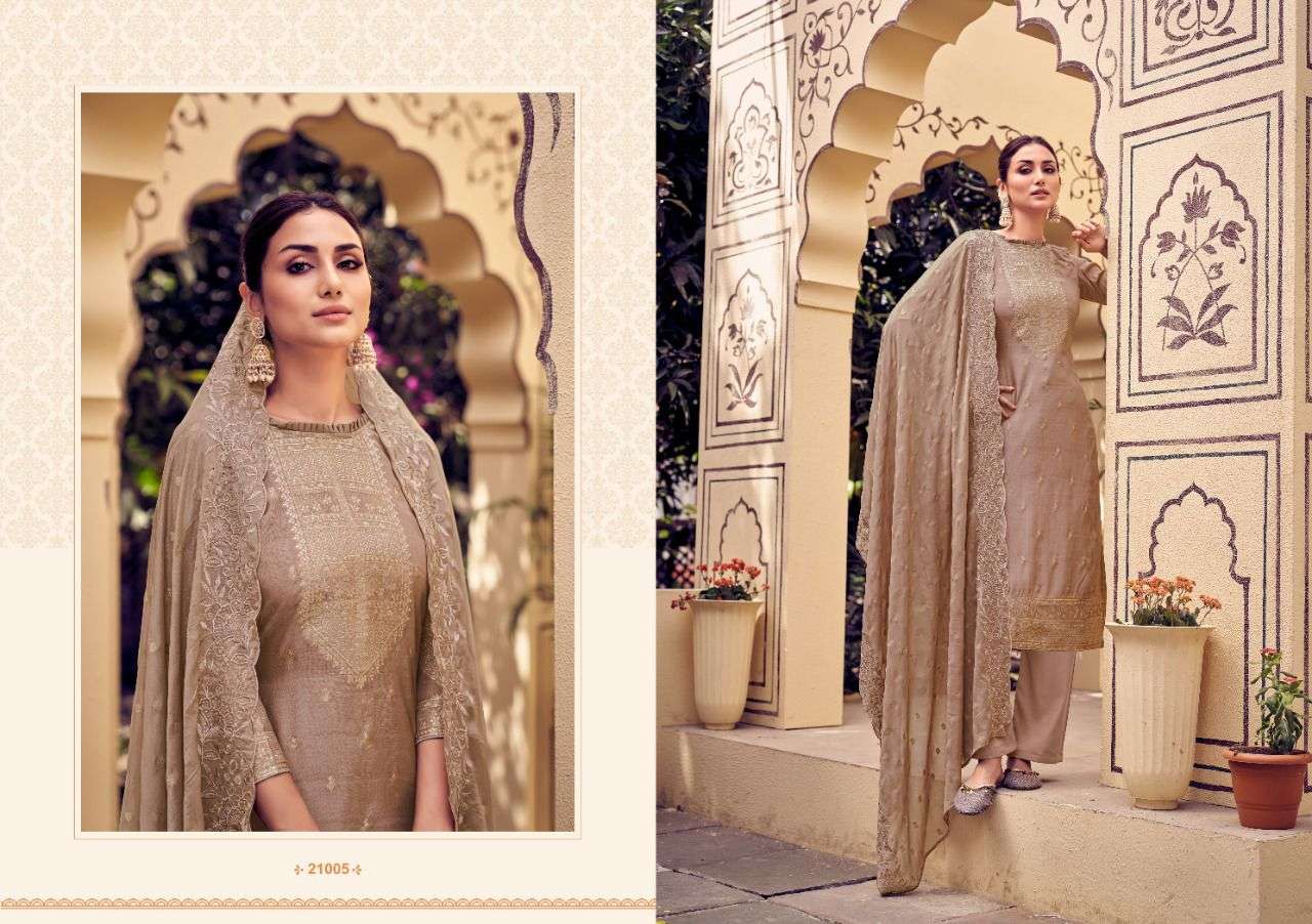 NOURA BY NISHANT FASHION 21001 TO 21006 SERIES BEAUTIFUL SUITS COLORFUL STYLISH FANCY CASUAL WEAR & ETHNIC WEAR MUSLIN SILK DRESSES AT WHOLESALE PRICE