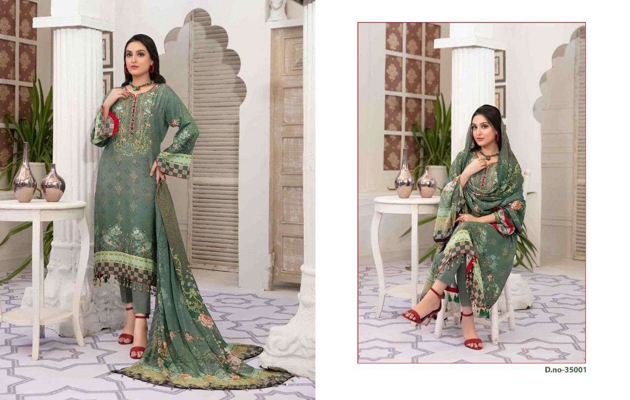 RAZIA SULTAN VOL-35 BY APANA COTTON 35001 TO 35010 SERIES BEAUTIFUL SUITS STYLISH FANCY COLORFUL CASUAL WEAR & ETHNIC WEAR COTTON PRINTED DRESSES AT WHOLESALE PRICE