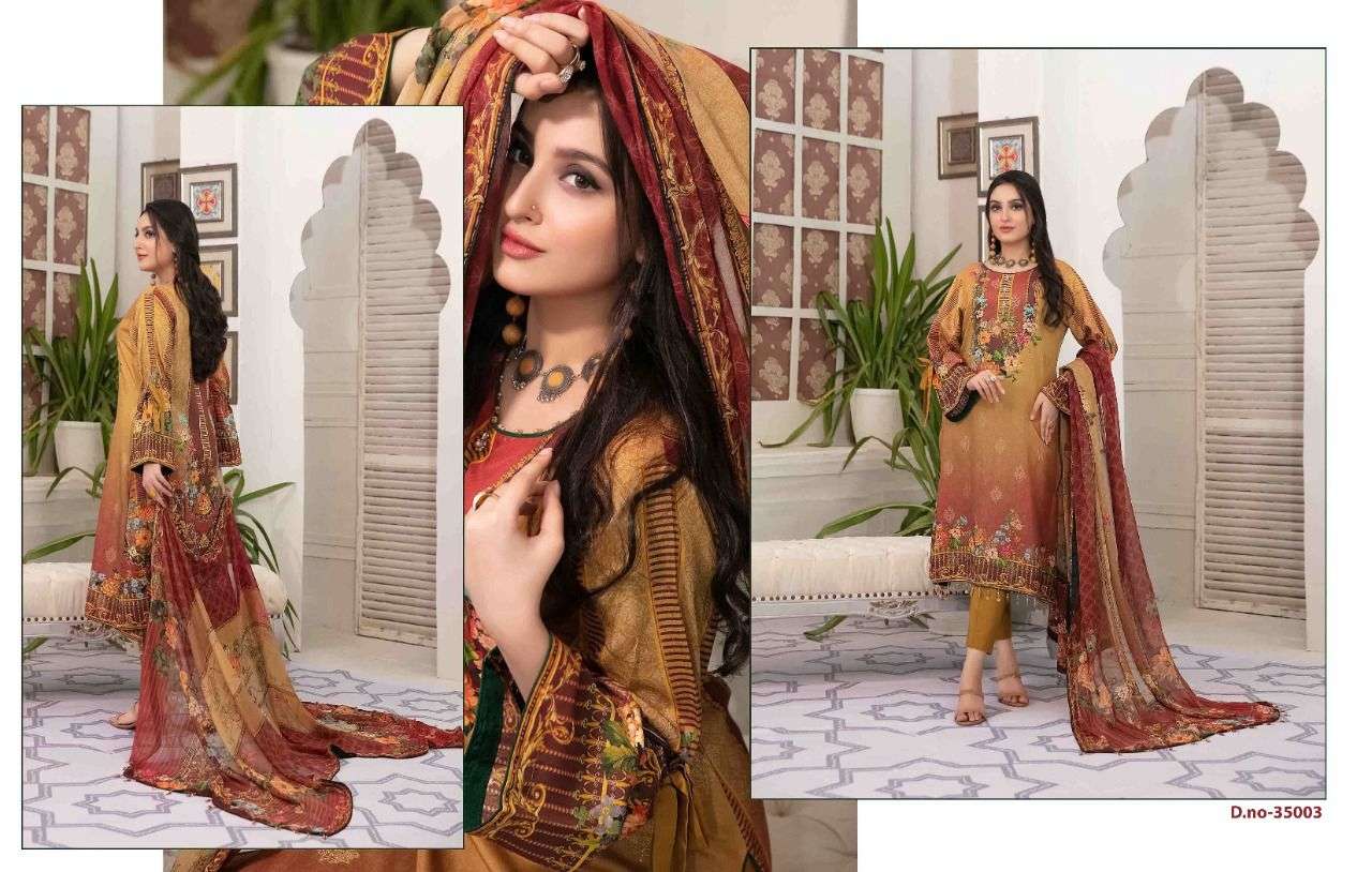 RAZIA SULTAN VOL-35 BY APANA COTTON 35001 TO 35010 SERIES BEAUTIFUL SUITS STYLISH FANCY COLORFUL CASUAL WEAR & ETHNIC WEAR COTTON PRINTED DRESSES AT WHOLESALE PRICE