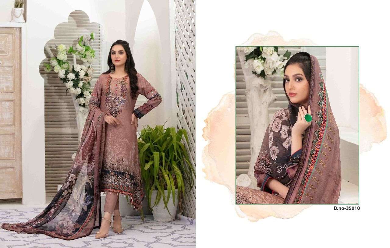 RAZIA SULTAN VOL-35 BY APANA COTTON 35001 TO 35010 SERIES BEAUTIFUL SUITS STYLISH FANCY COLORFUL CASUAL WEAR & ETHNIC WEAR COTTON PRINTED DRESSES AT WHOLESALE PRICE