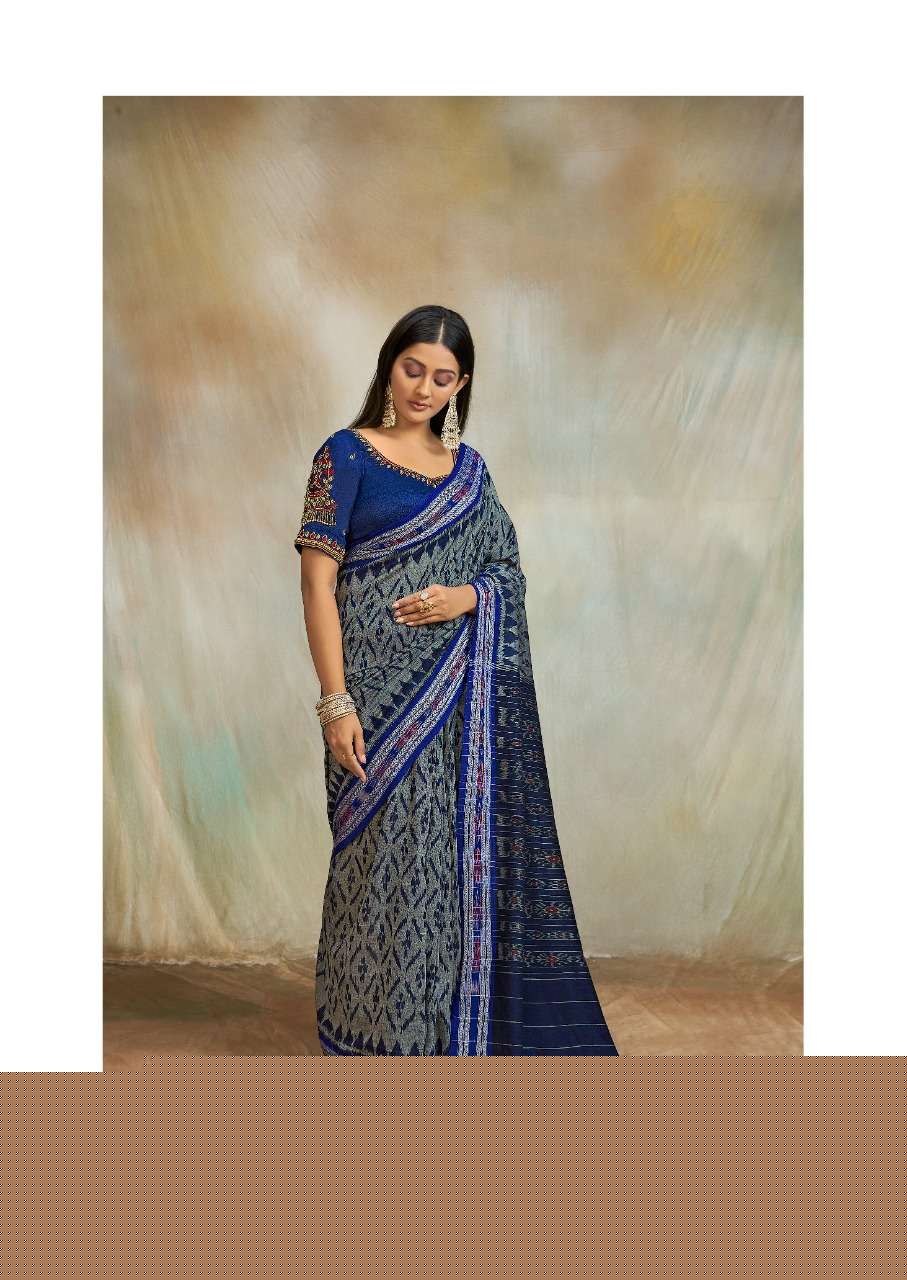MAGGAM NX BY SR INDIAN TRADITIONAL WEAR COLLECTION BEAUTIFUL STYLISH FANCY COLORFUL PARTY WEAR & OCCASIONAL WEAR COTTON PRINT SAREES AT WHOLESALE PRICE