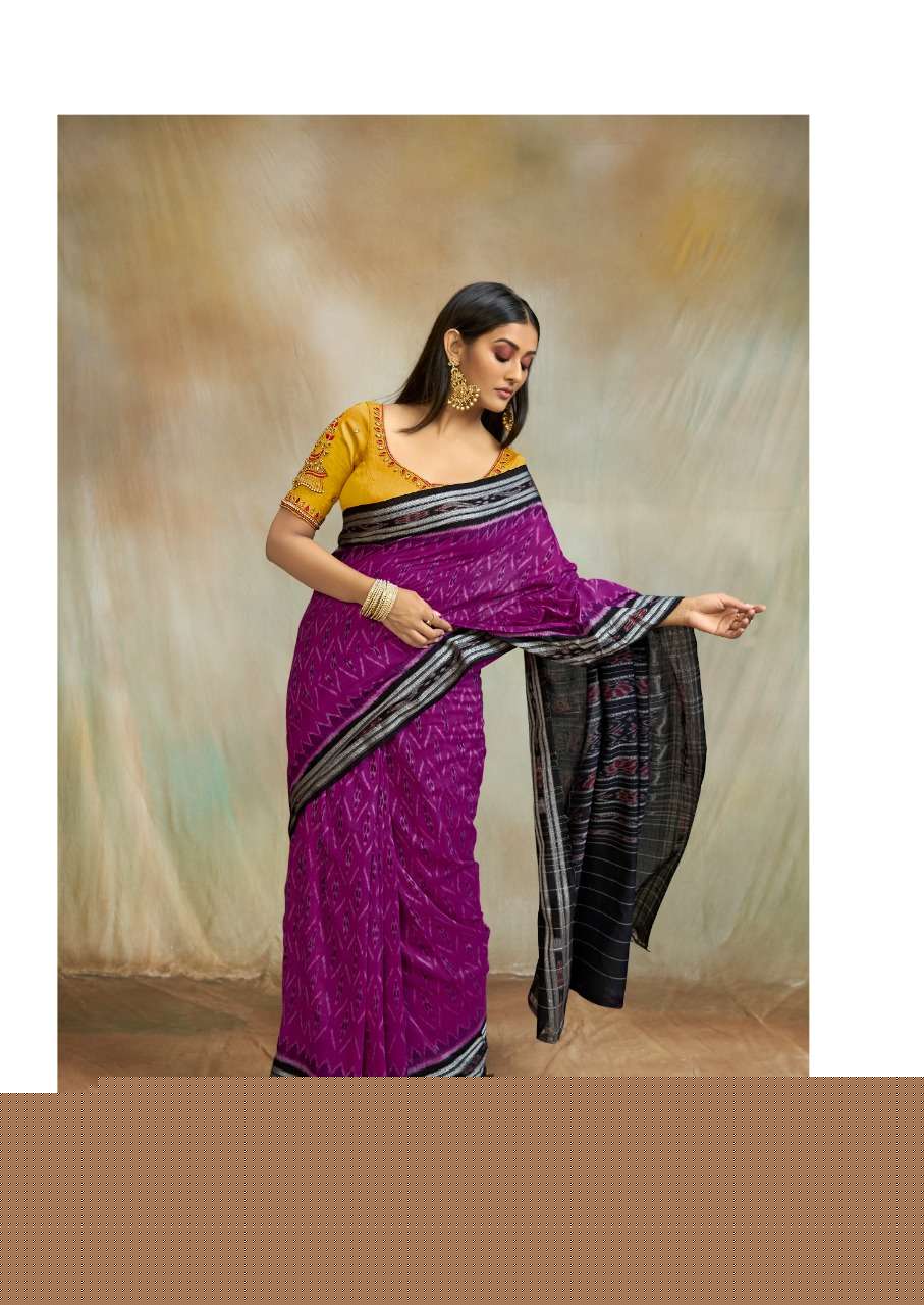MAGGAM NX BY SR INDIAN TRADITIONAL WEAR COLLECTION BEAUTIFUL STYLISH FANCY COLORFUL PARTY WEAR & OCCASIONAL WEAR COTTON PRINT SAREES AT WHOLESALE PRICE