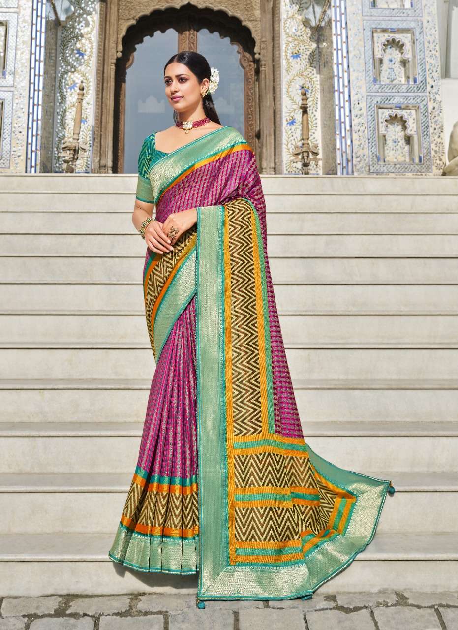 SAMANTA VOL-2 BY REWAA INDIAN TRADITIONAL WEAR COLLECTION BEAUTIFUL STYLISH FANCY COLORFUL PARTY WEAR & OCCASIONAL WEAR BRASSO PATOLA SAREES AT WHOLESALE PRICE
