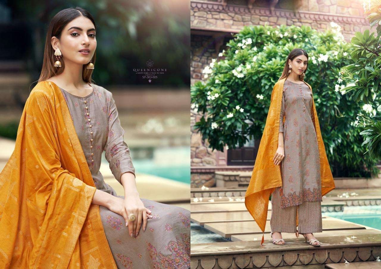 NAQSH BY SARGAM PRINTS 303-001 TO 303-008 SERIES BEAUTIFUL SUITS COLORFUL STYLISH FANCY CASUAL WEAR & ETHNIC WEAR PURE MUSLIN SILK PRINT DRESSES AT WHOLESALE PRICE