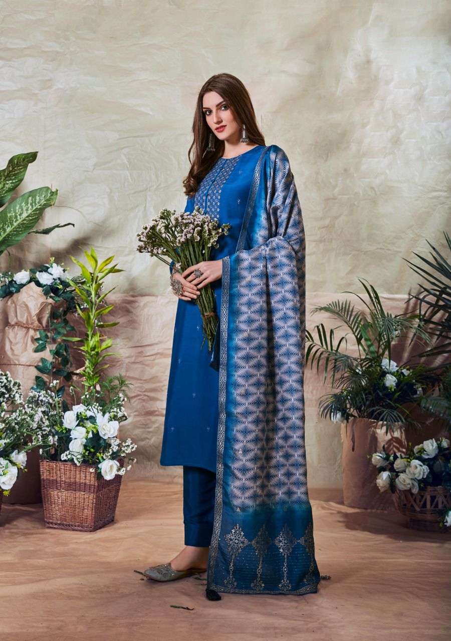 AKANSHA BY SHUROOQ 01 TO 04 SERIES BEAUTIFUL SUITS COLORFUL STYLISH FANCY CASUAL WEAR & ETHNIC WEAR PURE MUSLIN DRESSES AT WHOLESALE PRICE