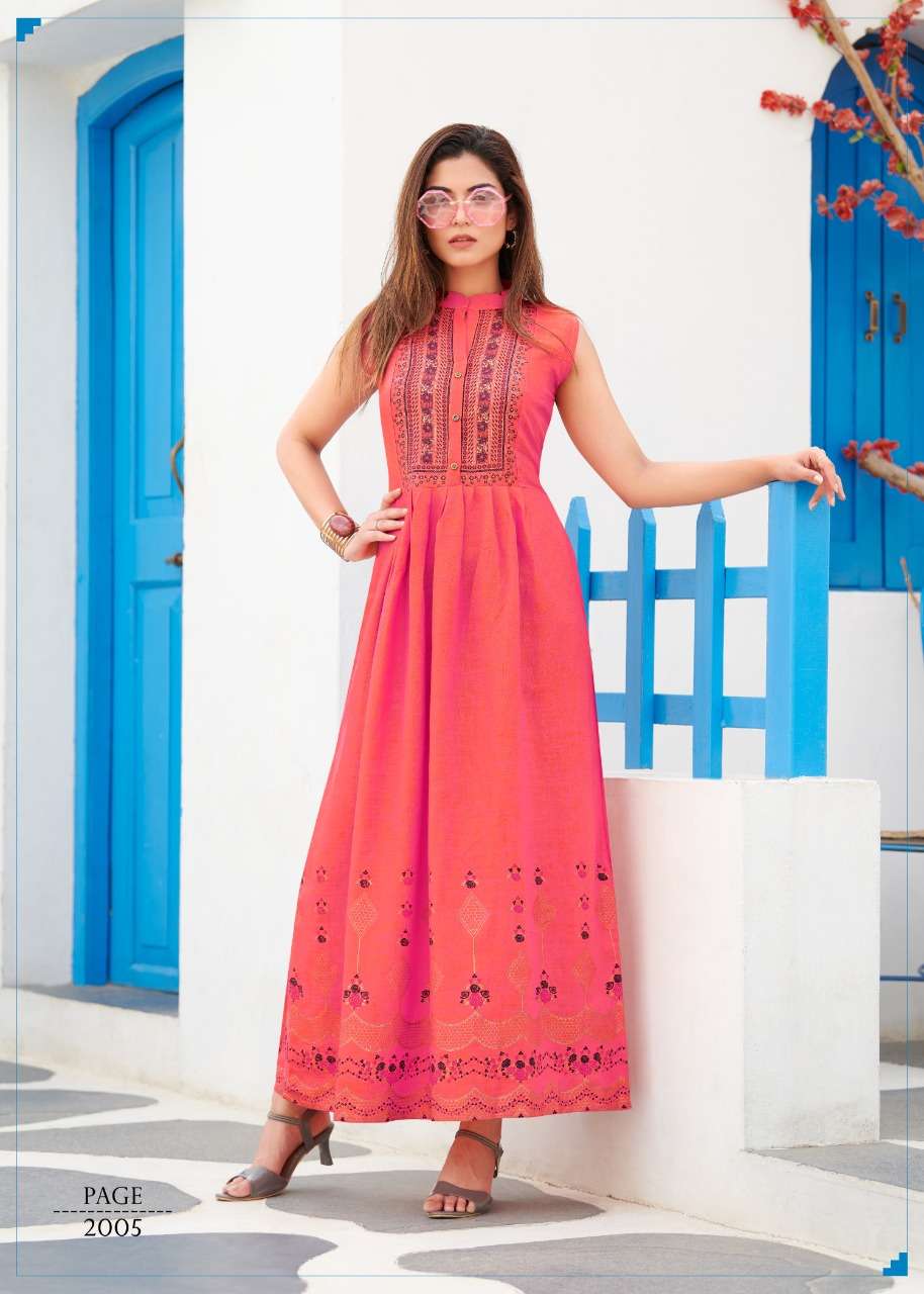 CHARVI VOL-2 BY RANGJYOT FASHION 2001 TO 2008 SERIES BEAUTIFUL STYLISH FANCY COLORFUL CASUAL WEAR & ETHNIC WEAR COTTON FOIL PRINT GOWNS AT WHOLESALE PRICE