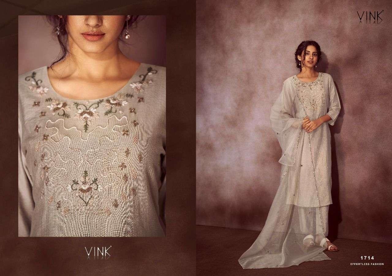 MAJESTIC BY VINK 1711 TO 1716 SERIES BEAUTIFUL SUITS COLORFUL STYLISH FANCY CASUAL WEAR & ETHNIC WEAR VISCOSE DRESSES AT WHOLESALE PRICE