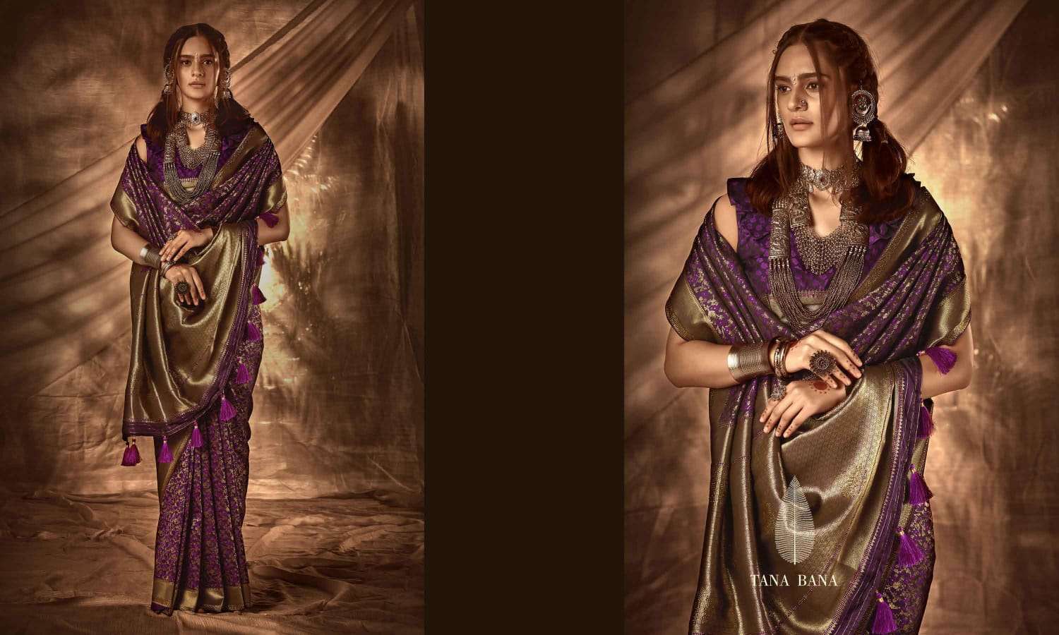 MAAHI BY TANA BANA 01 TO 04 SERIES INDIAN TRADITIONAL WEAR COLLECTION BEAUTIFUL STYLISH FANCY COLORFUL PARTY WEAR & OCCASIONAL WEAR PURE SILK SAREES AT WHOLESALE PRICE