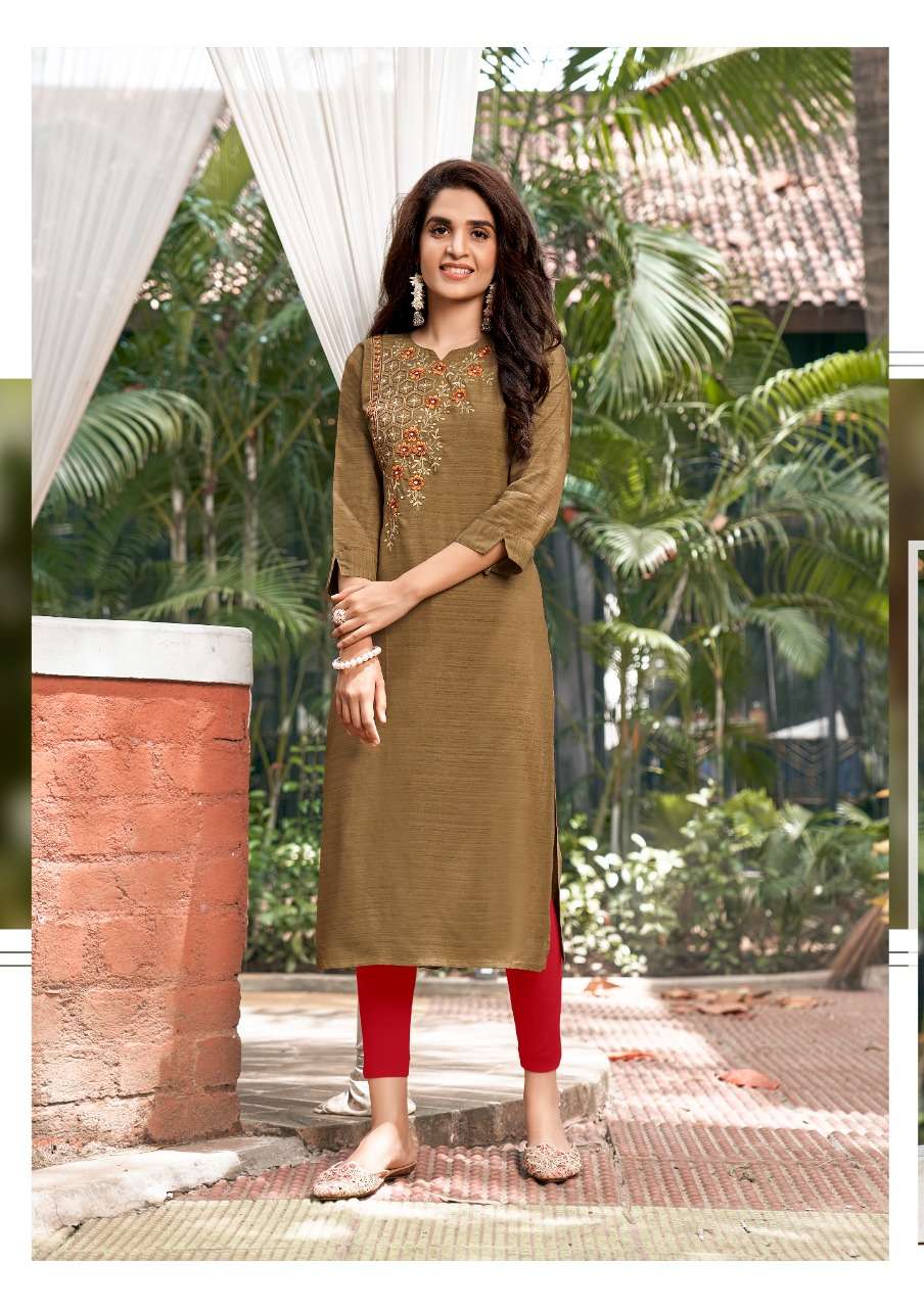 ROSE BERRY VOL-1 BY COLOURPIX 1001 TO 1006 SERIES DESIGNER STYLISH FANCY COLORFUL BEAUTIFUL PARTY WEAR & ETHNIC WEAR COLLECTION PURE RAYON KURTIS AT WHOLESALE PRICE